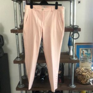 Fun summary pants red/white stripes